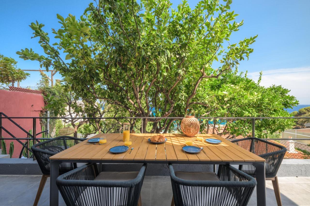 Proche Monaco, Vue Mer, Acces Plage Et Jardin Privatif Saint-Antoine  Экстерьер фото
