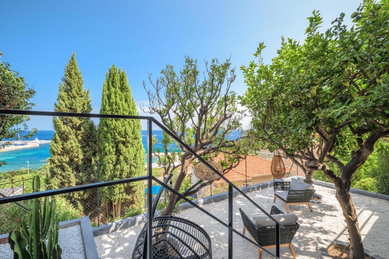 Proche Monaco, Vue Mer, Acces Plage Et Jardin Privatif Saint-Antoine  Экстерьер фото