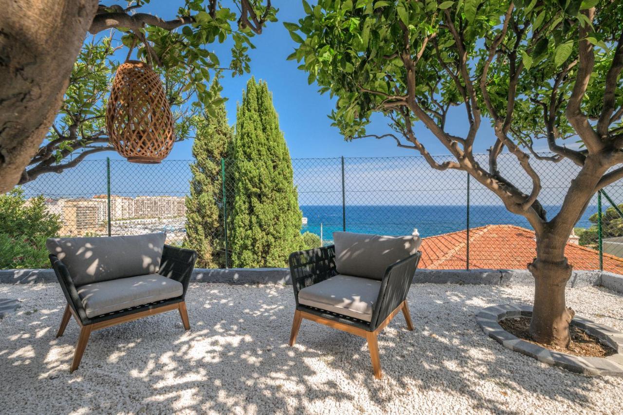 Proche Monaco, Vue Mer, Acces Plage Et Jardin Privatif Saint-Antoine  Экстерьер фото